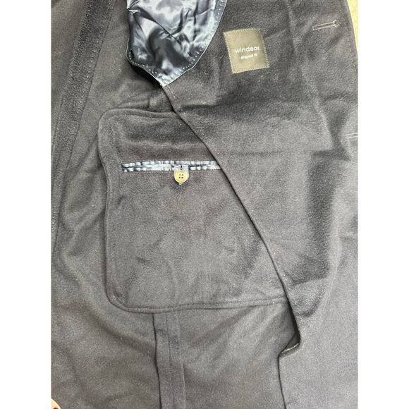 Windsor. Black Coat Mens sz 54 - Picture 11 of 16